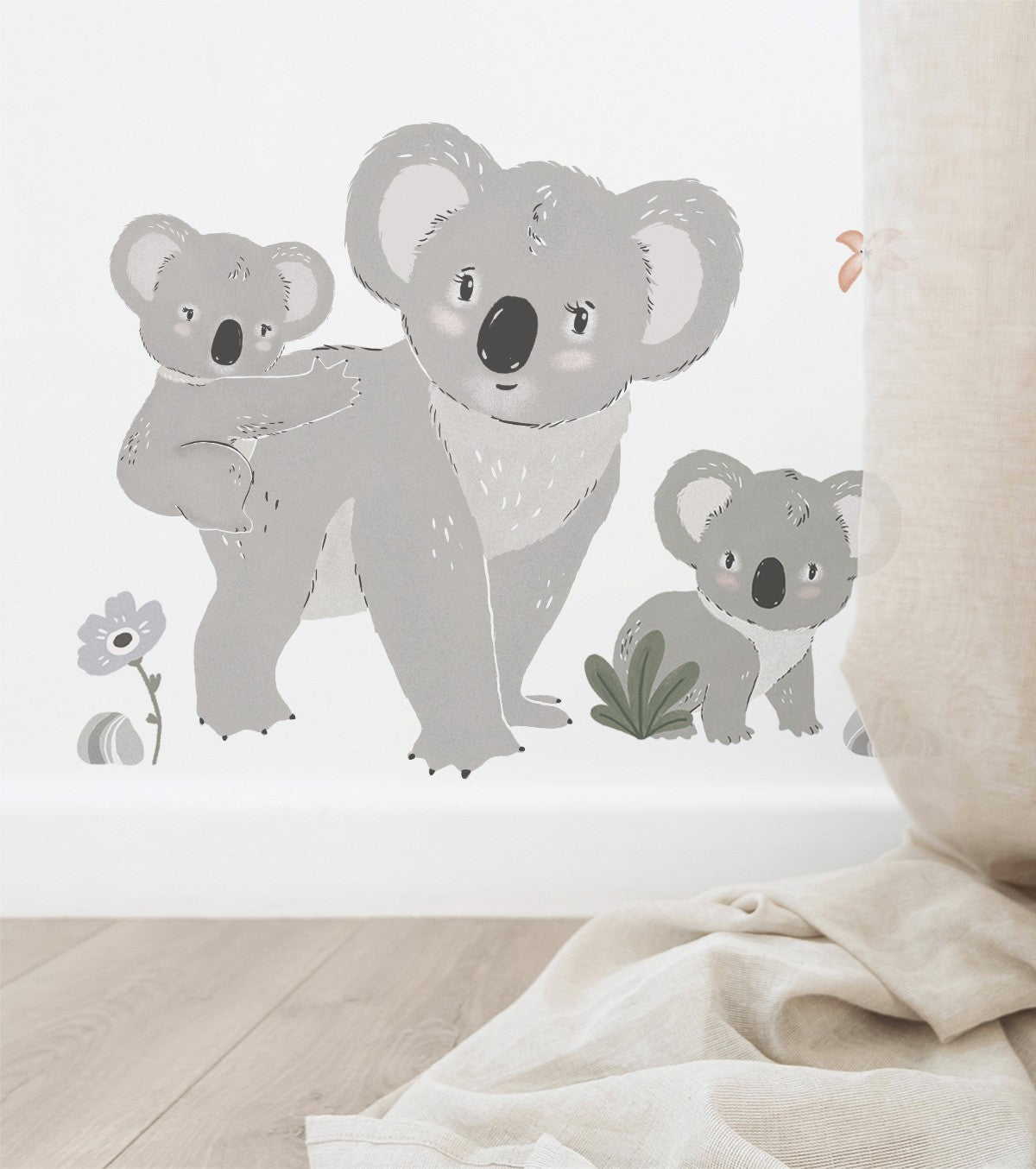 LILYDALE - Stort klistermærke - Koala-familie