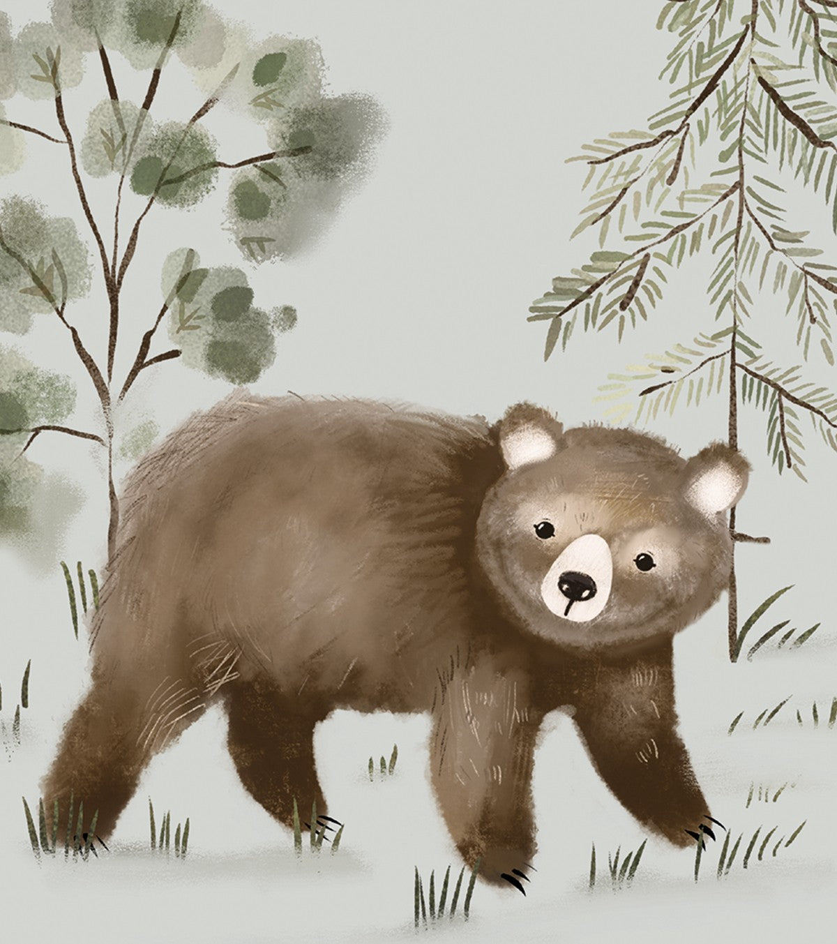 KHARU - Børneplakat - Lille bjørn